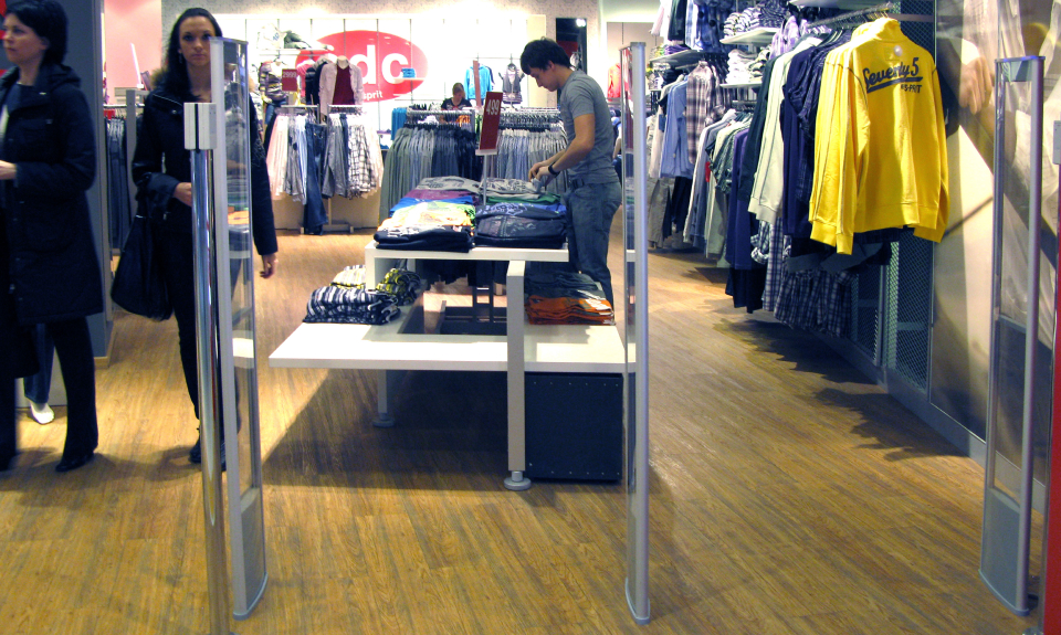 Установка системы учета вошедших